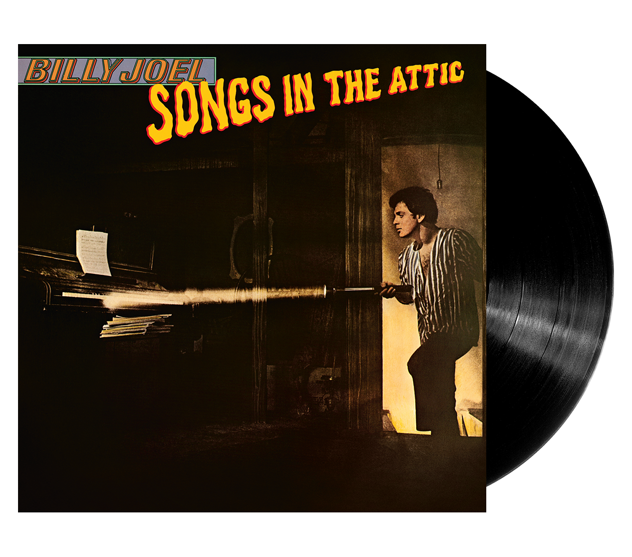 Image of Artwork for Billy Joel's Songs In the Attic (LP)